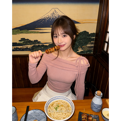 反領單綁帶露肩上衣 反領單綁帶露肩上衣